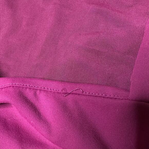 FREE PEOPLE Purple Square Neck One Piece Bodysuit Women's Size Large NWT FLAWED - Picture 7 of 10